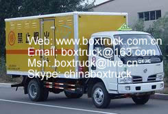 Explosive transport truck